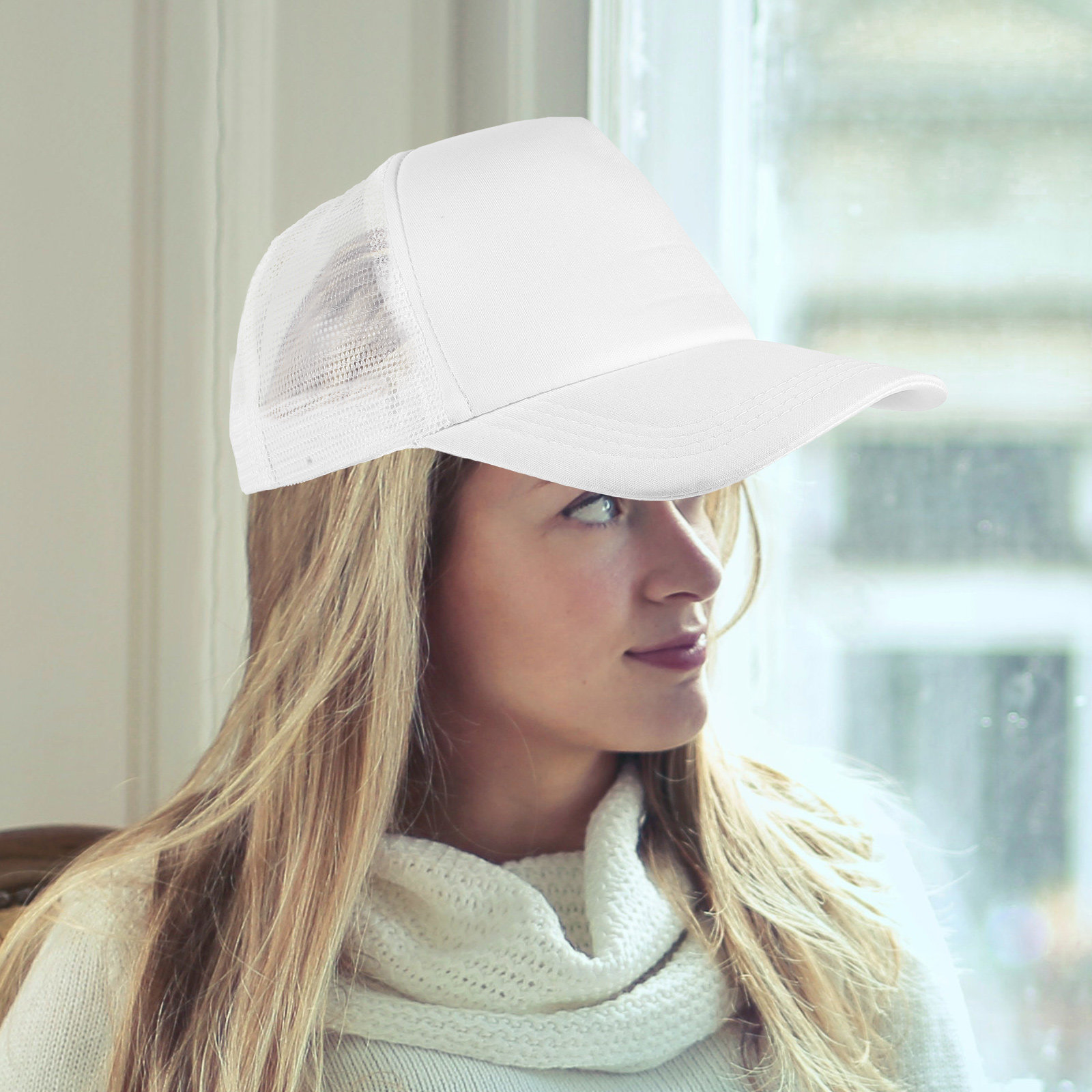 Hat Sublimation Blank - 10Pcs Blank Mesh Baseball Hat Sublimation