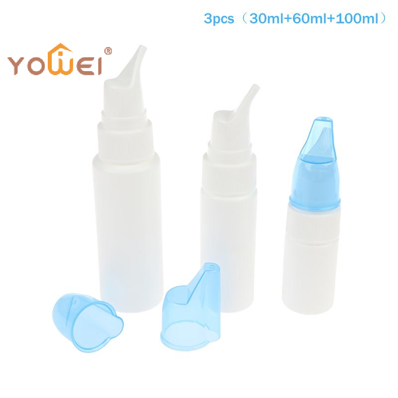 Water Bottle Blank - 1/3Pcs Nasal Irrigator Nose Wash Cleaner