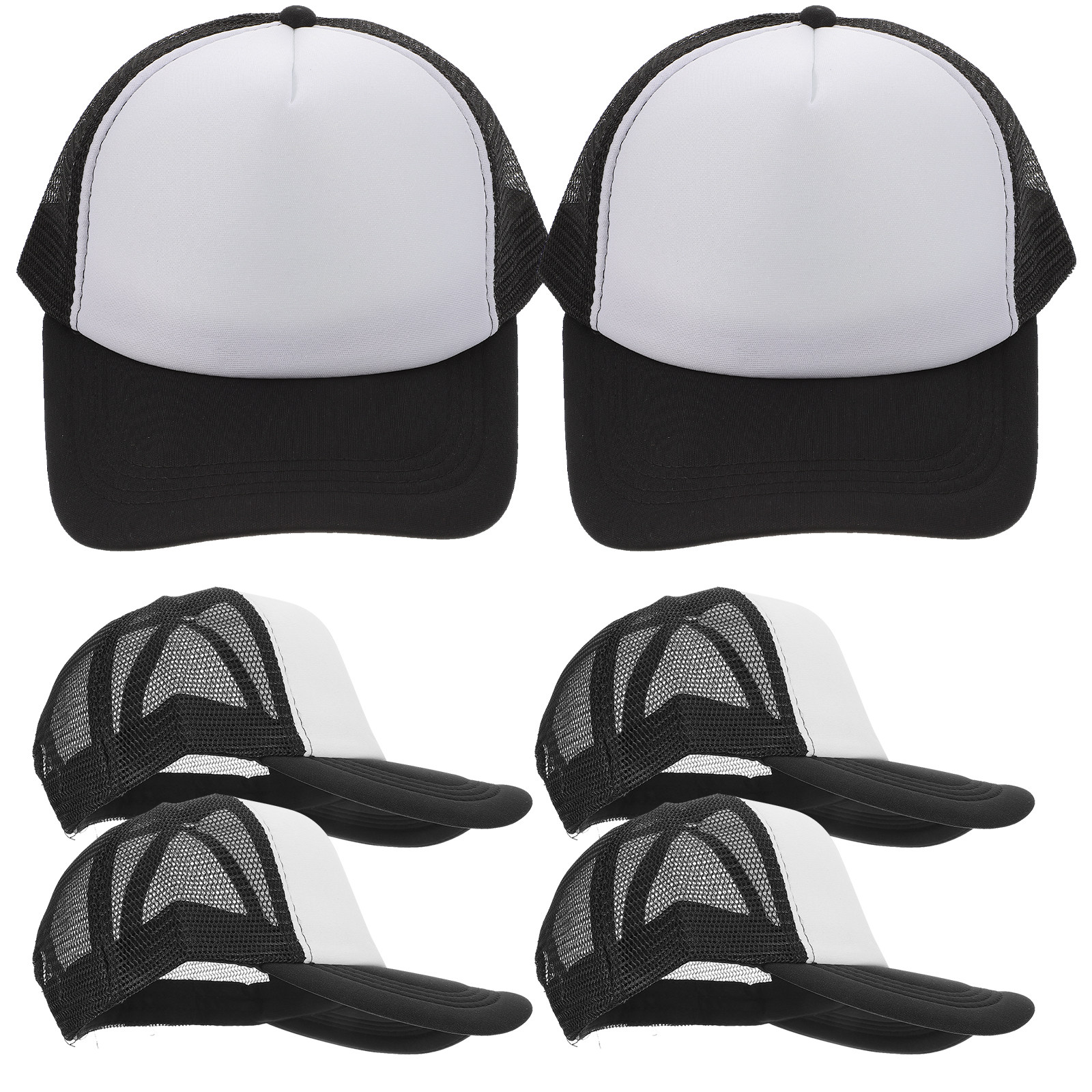 Hat Sublimation Blank - 10Pcs DIY Blank Trucker Hat Mesh
