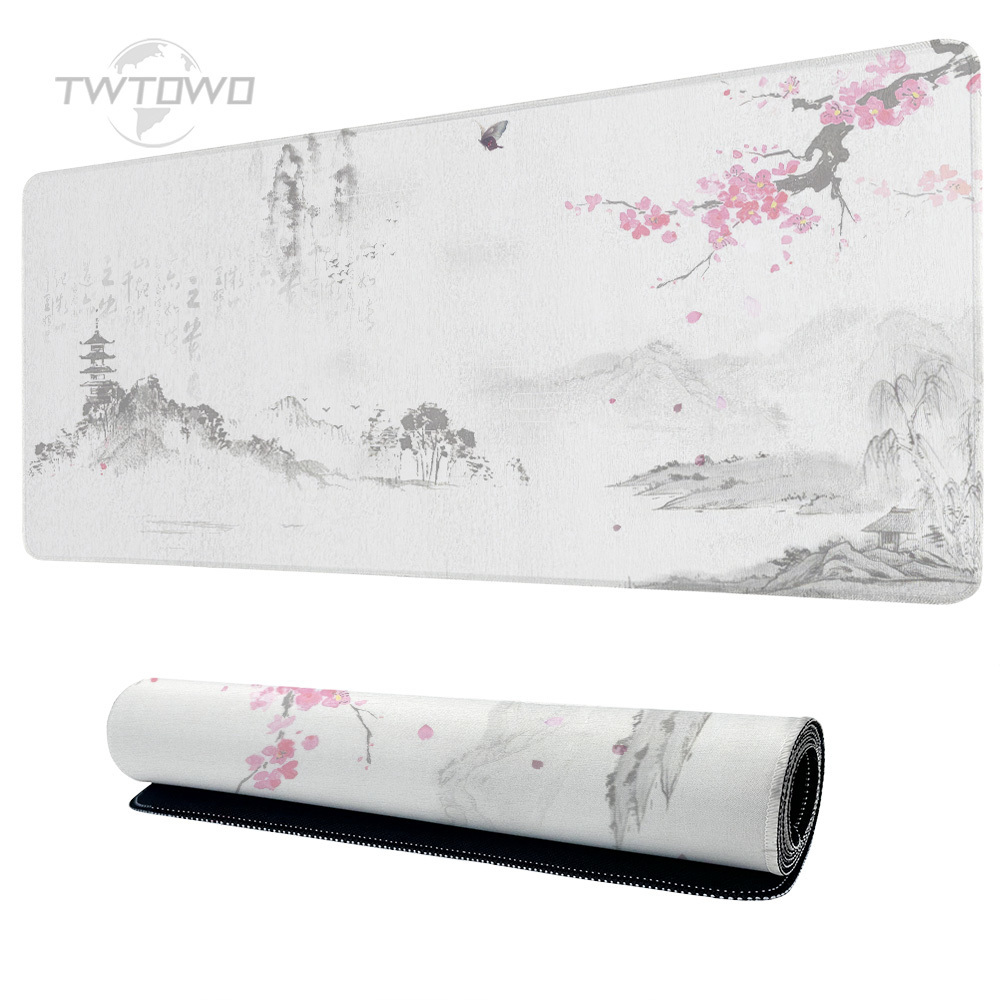 Mouse Pad Blank Sublimation - Mouse Pad Gamer Ink Painting Cherry