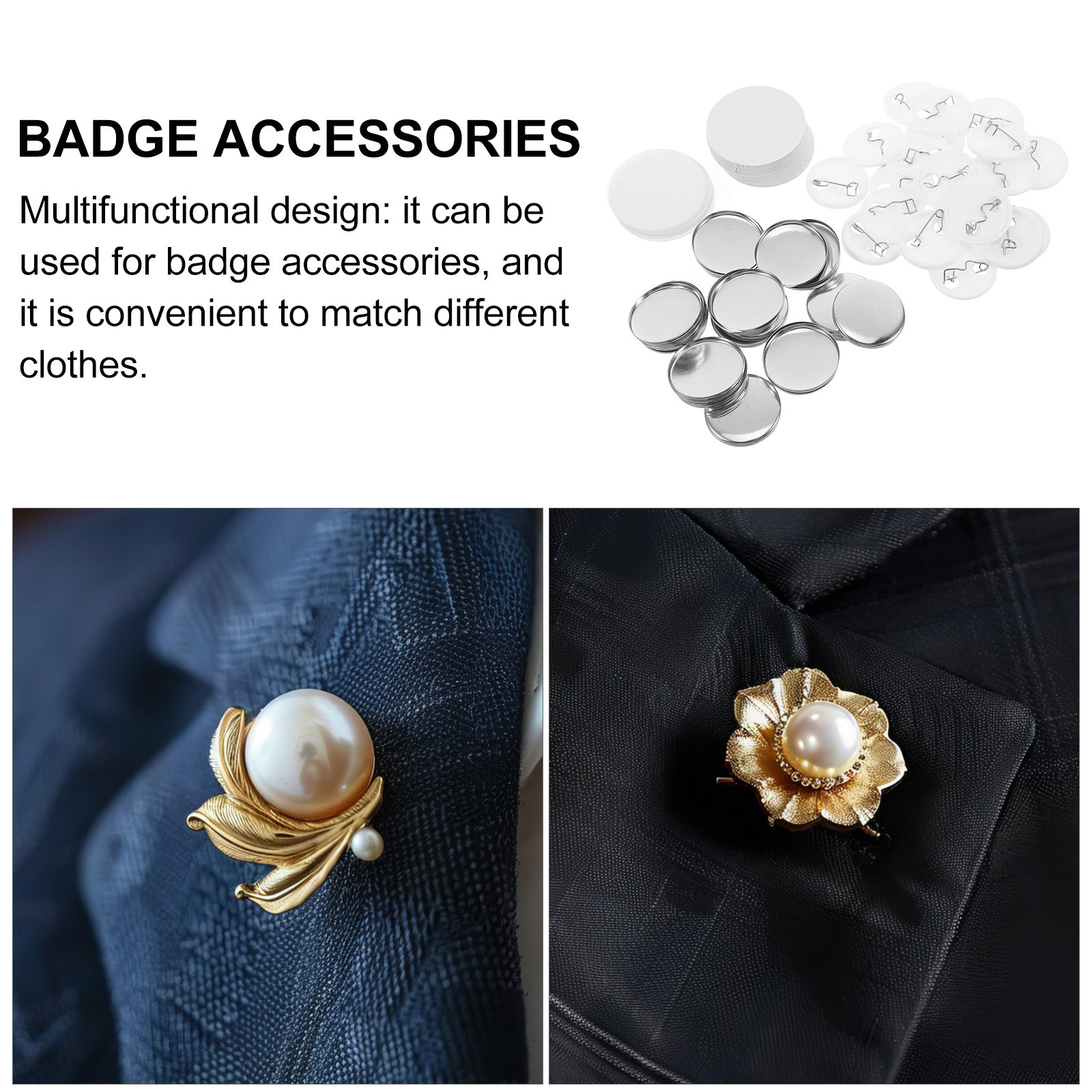 1Set Tinplate Badge Supplies R - Button Badge Blank ulasan dan harga