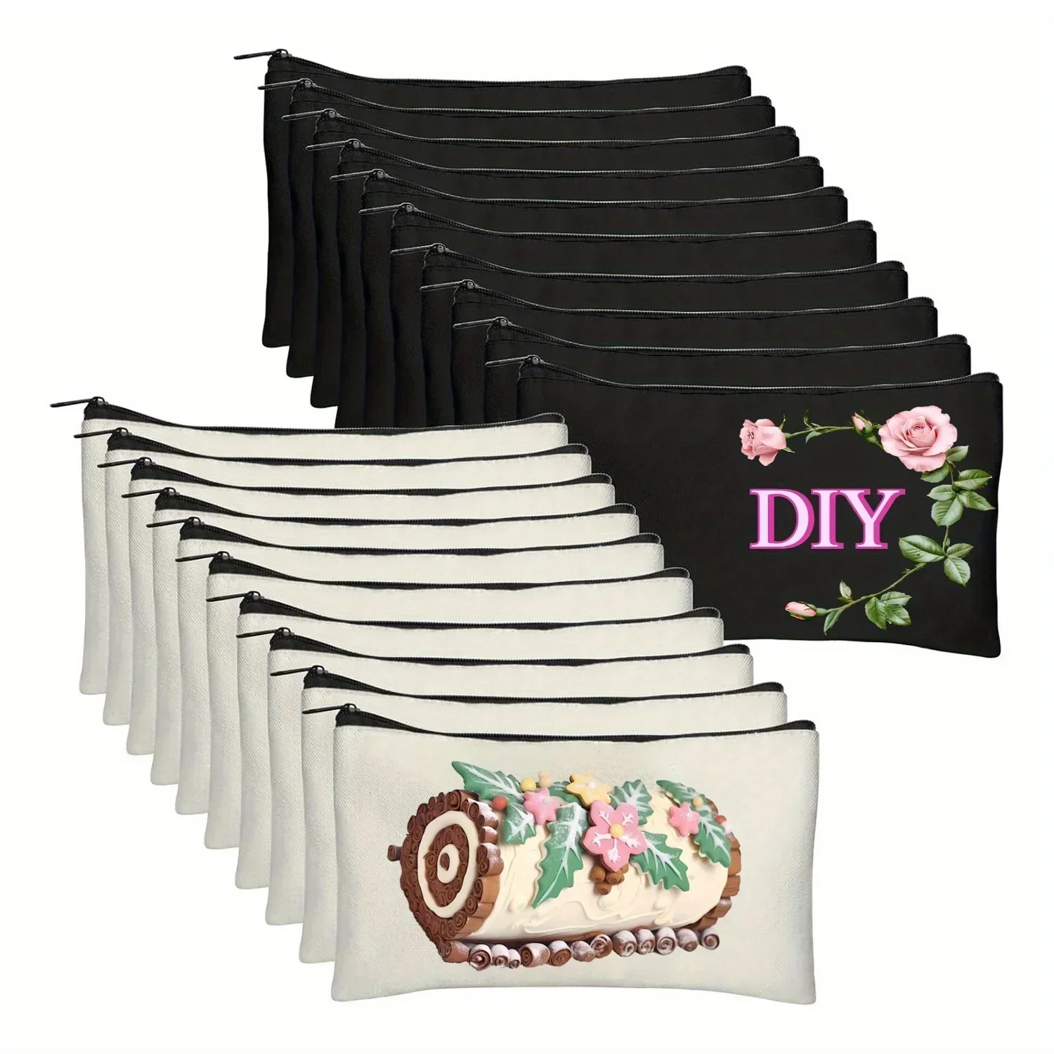 20pcs Sublimation Blank Makeup - Tote Bag Sublimation ulasan dan harga
