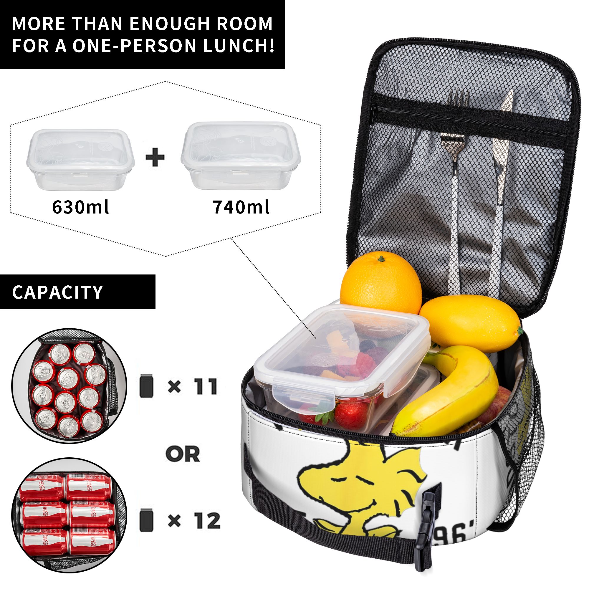 Peanuts Woodstock Snoopy Insul - Tote Bag Sublimation ulasan dan harga