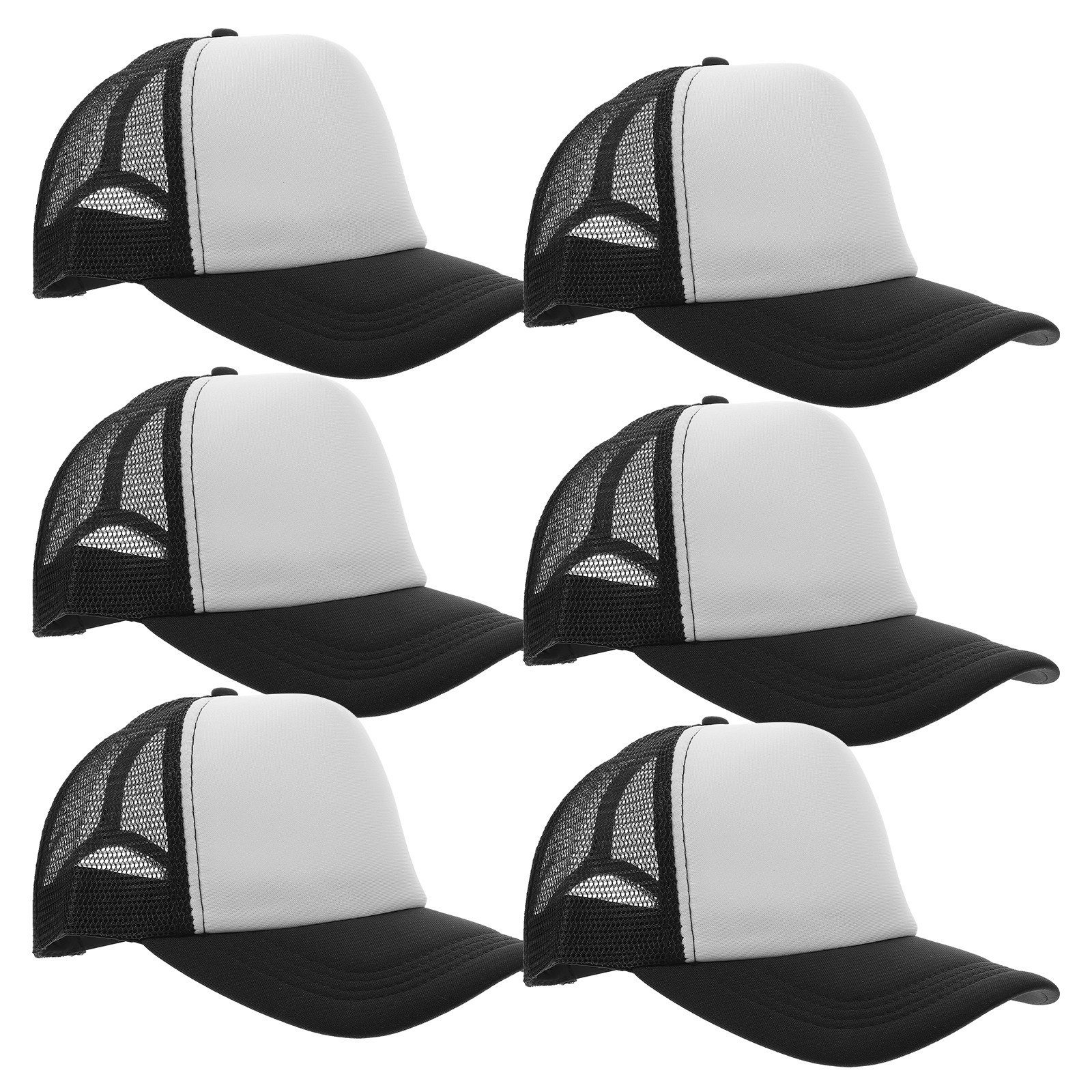 10Pcs Blank Baseball Caps Mesh - Hat Sublimation Blank ulasan dan harga