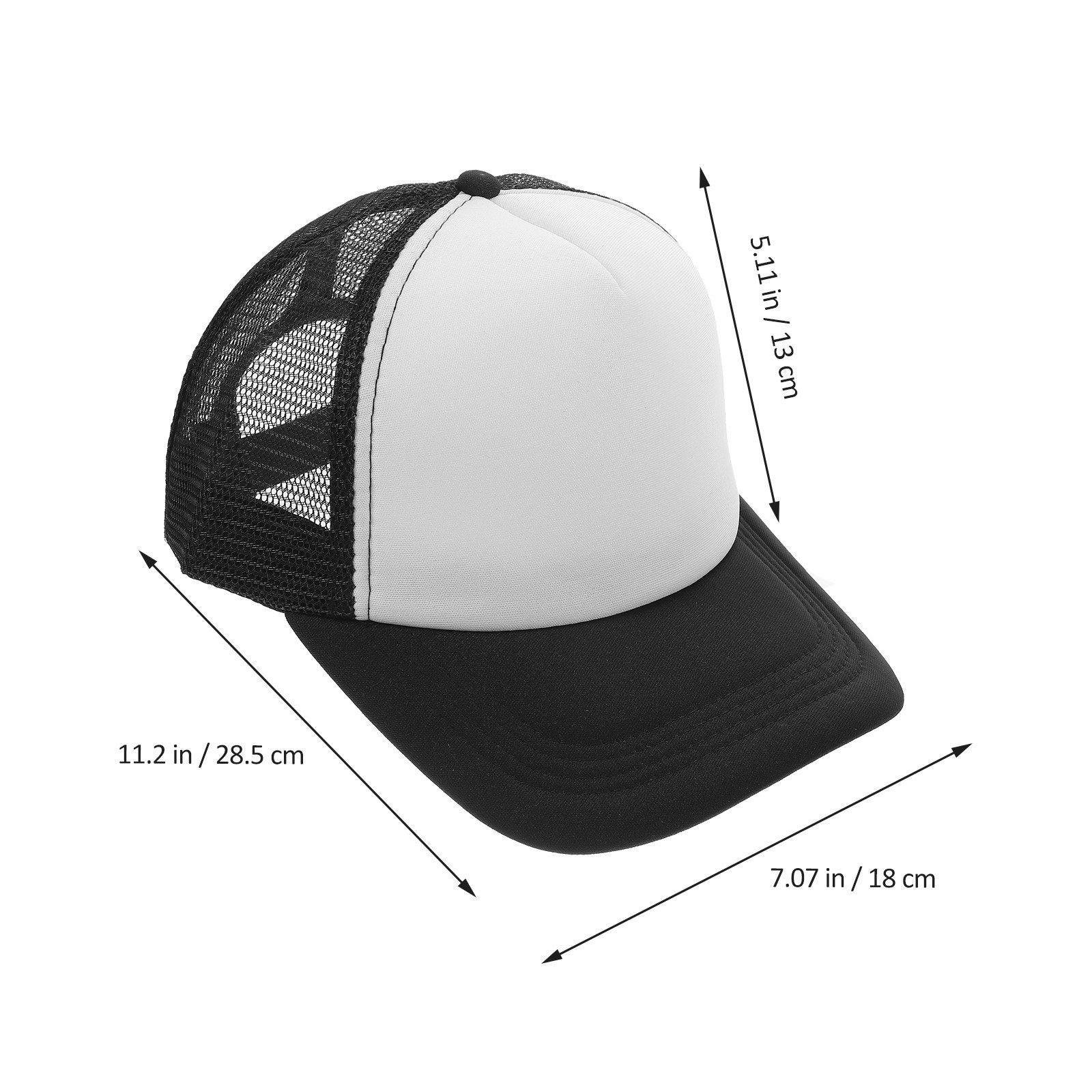 10Pcs Blank Baseball Caps Mesh - Hat Sublimation Blank ulasan dan harga