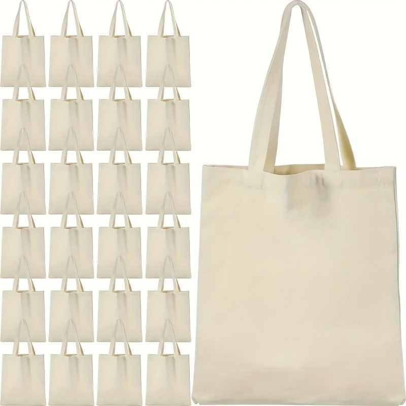 5 Pcs Sublimation Tote Bags, R - Tote Bag Sublimation ulasan dan harga