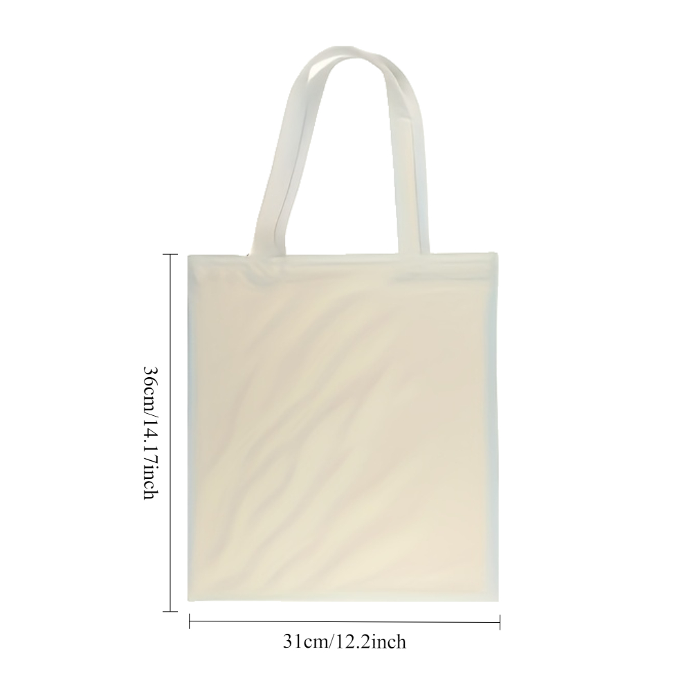 5 Pcs Sublimation Tote Bags, R - Tote Bag Sublimation ulasan dan harga