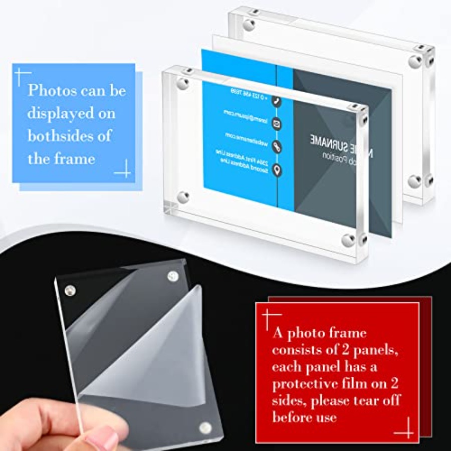 Acrylic Business Card Frame 2. - Photo Acrylic Block ulasan dan harga