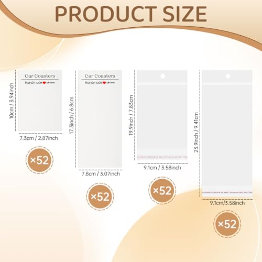 312 Pcs Ceramic Car Coasters 2 - Coaster Sublimation Blank ulasan dan harga