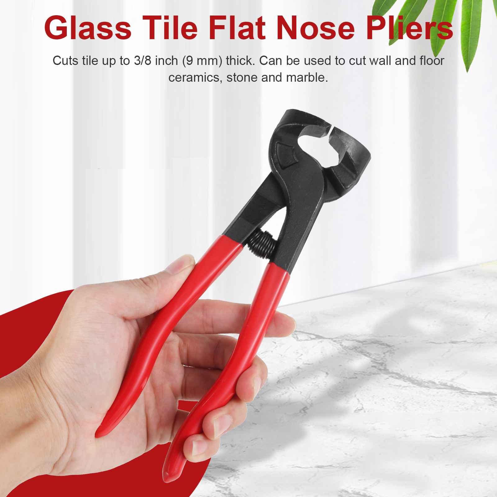 1/2 Pcs Glass Tile Nippers Set - Ceramic Tile Blank ulasan dan harga