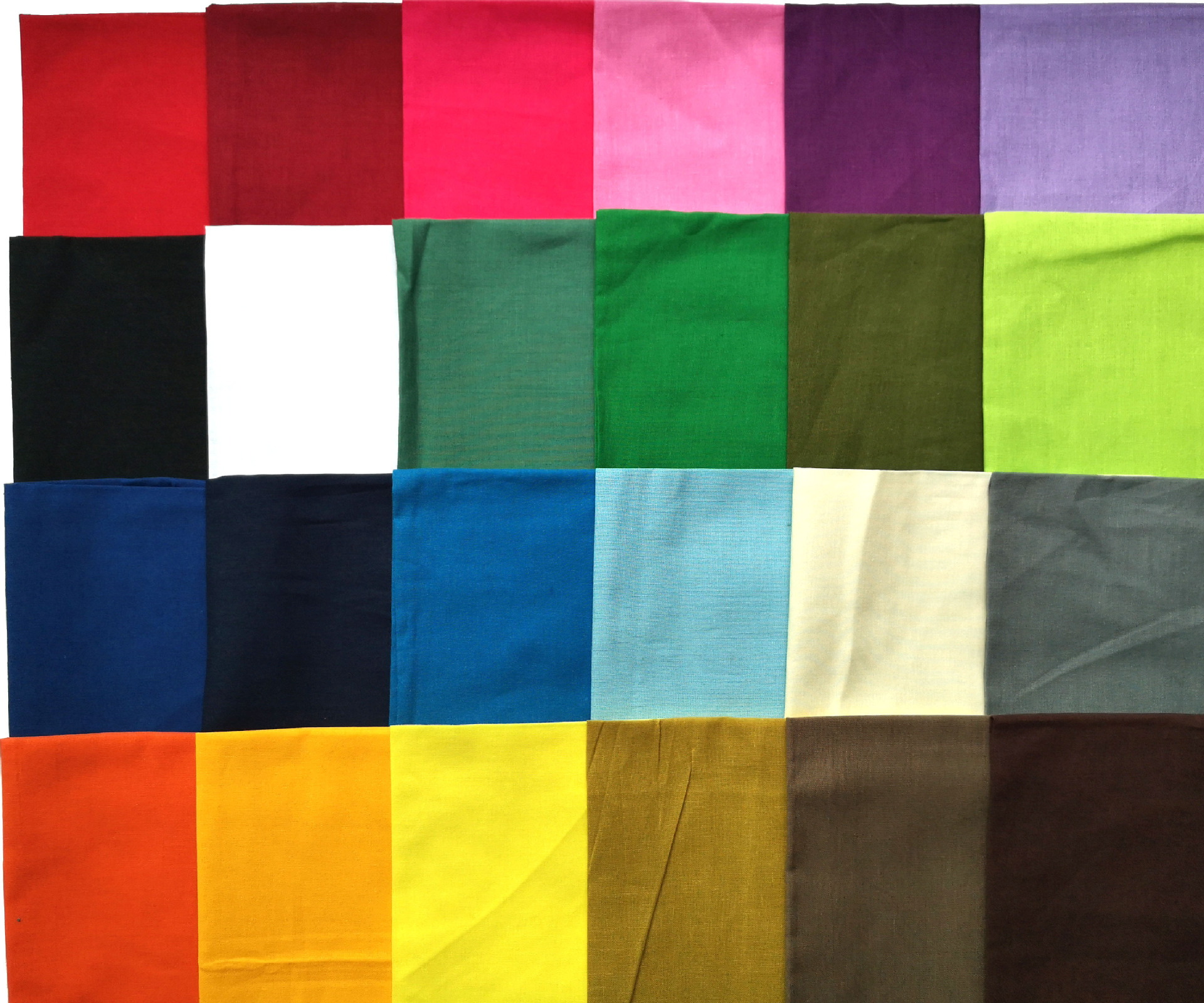 100%Cotton Cotton solid color  - Bandana Blank White ulasan dan harga