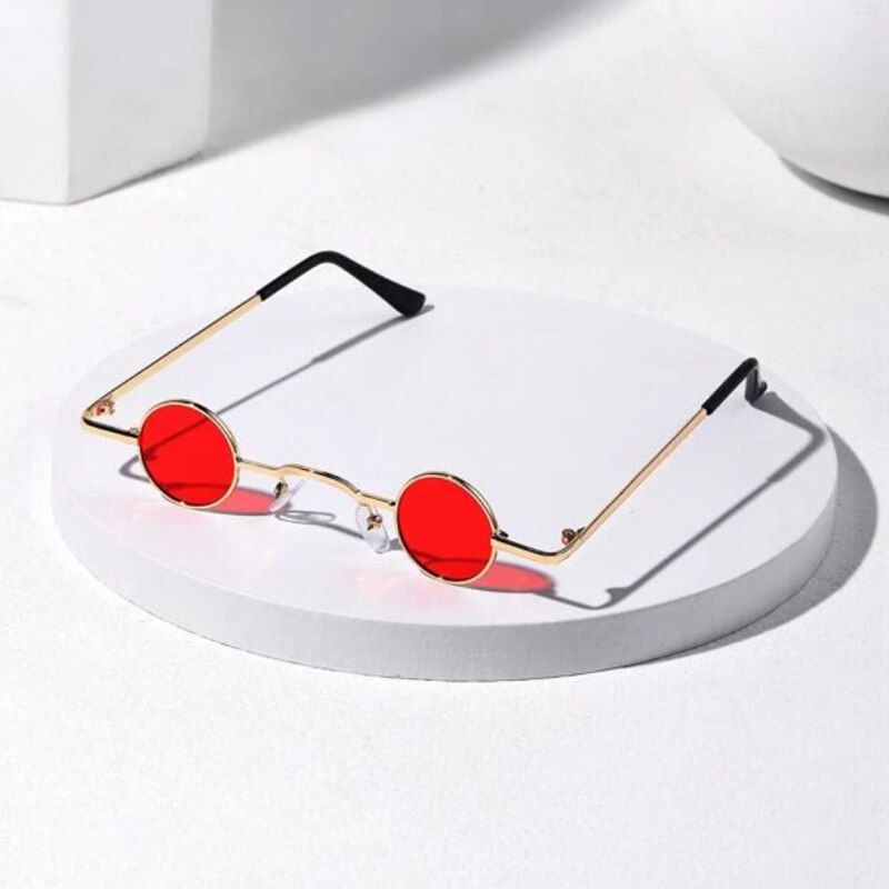 Vintage Rock Punk Man Sunglass - Metal Photo Panel ulasan dan harga