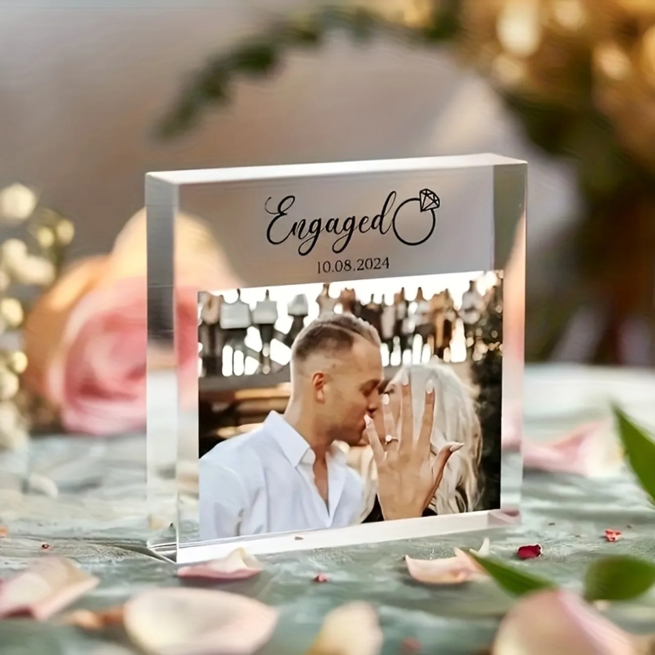 [2D Flat] Personalized Acrylic - Photo Acrylic Block ulasan dan harga