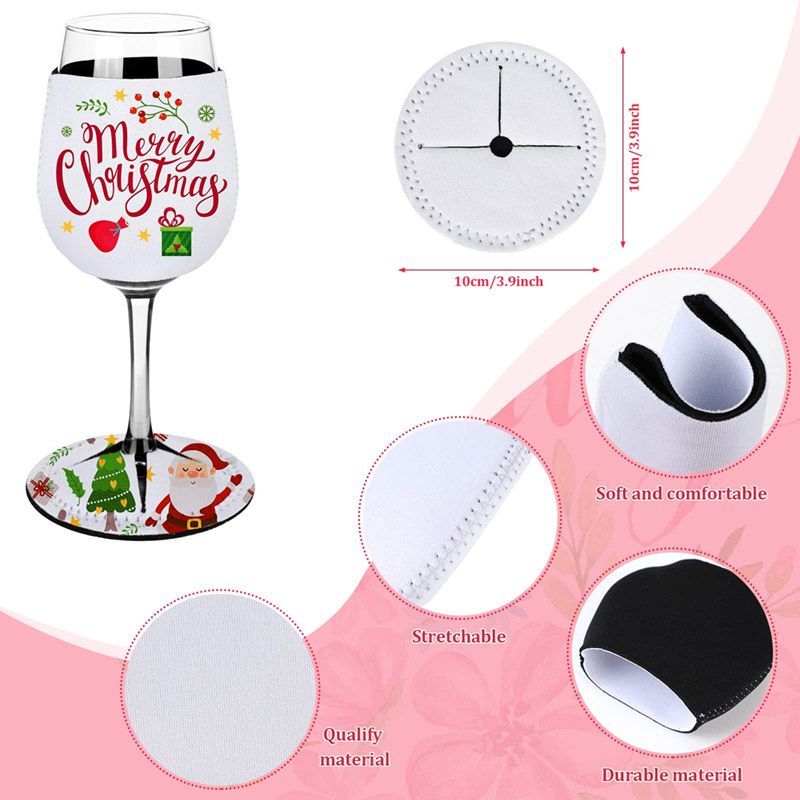 5/10Pcs Sublimation Wine Bottl - Coaster Sublimation Blank ulasan dan harga