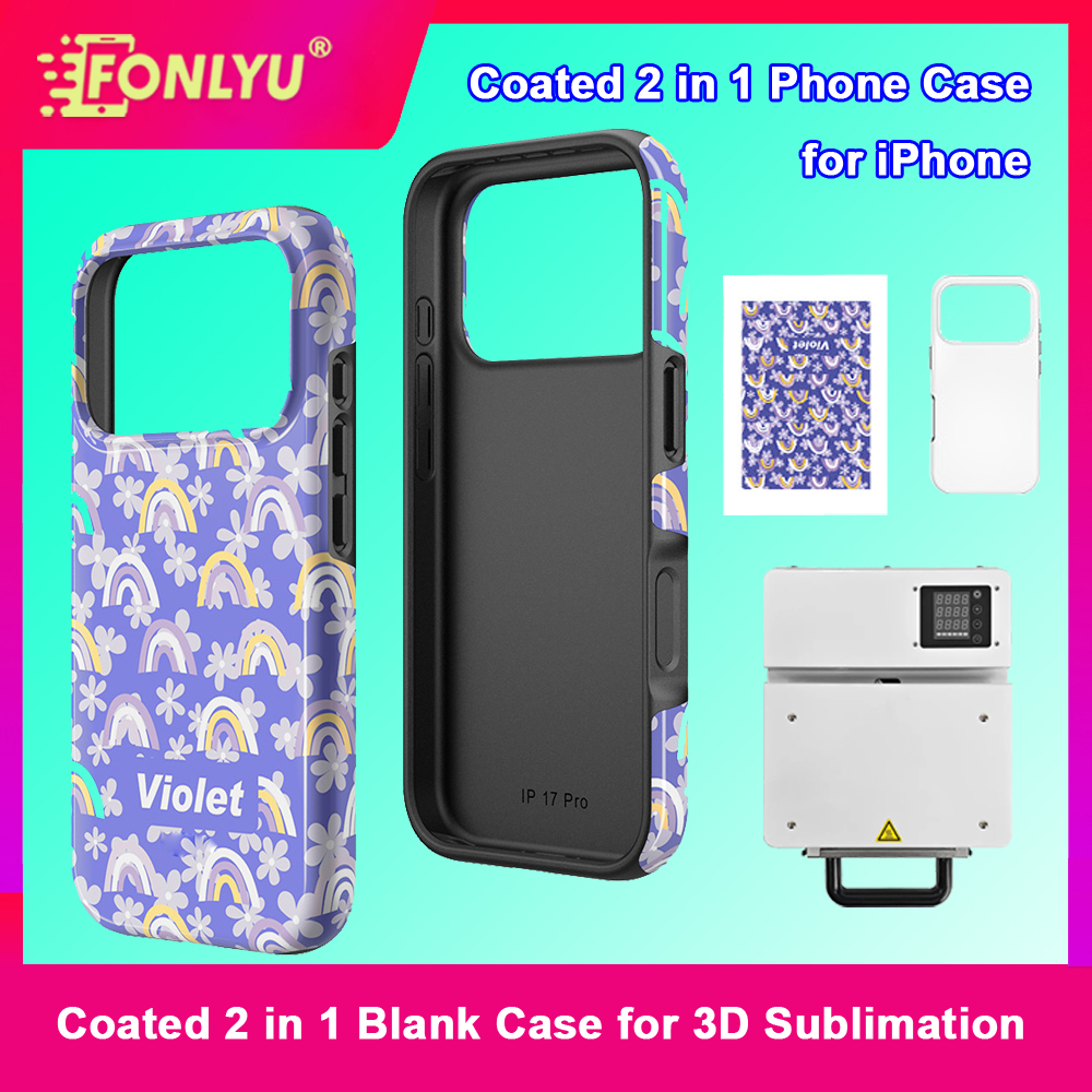 FONLYU Coated 2in1 Blank Phone - Phone Case Blank Print ulasan dan harga